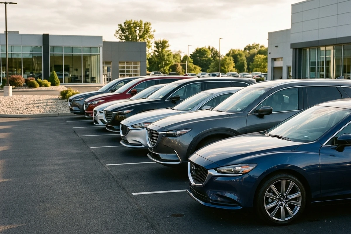 Evans Auto Sales lot