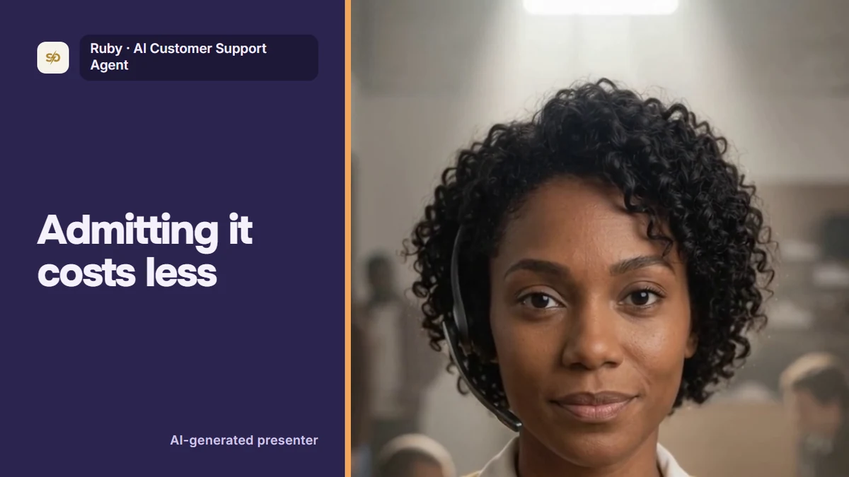 Ruby, the AI customer support agent